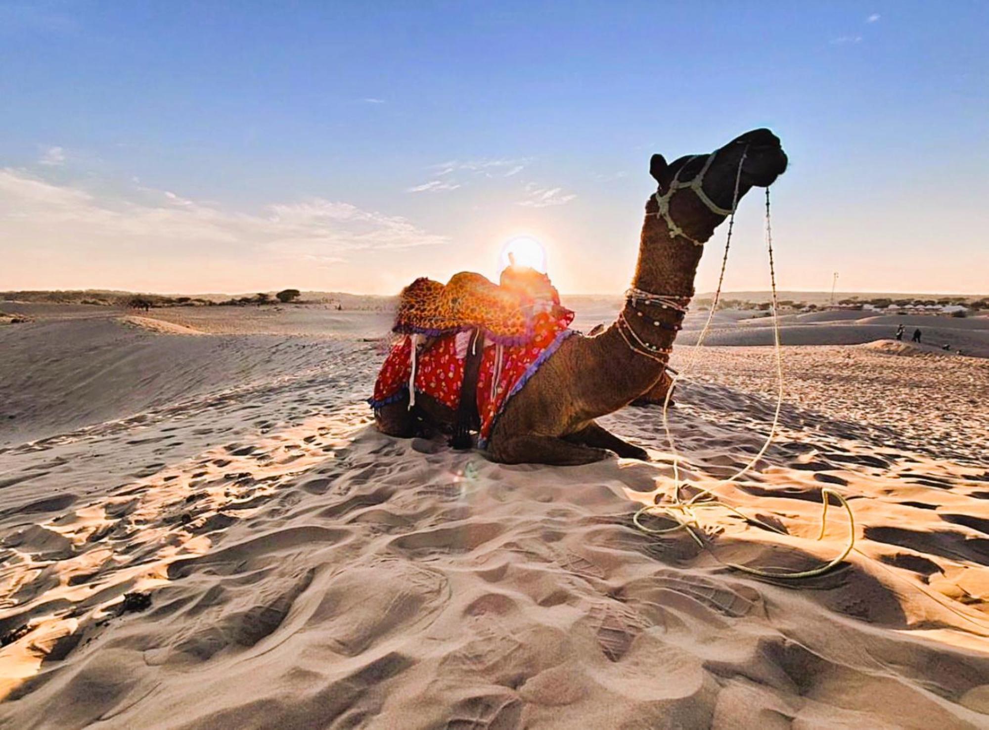 Jaisalmer Sand Dunes Luxury Camp And Resort Exterior foto