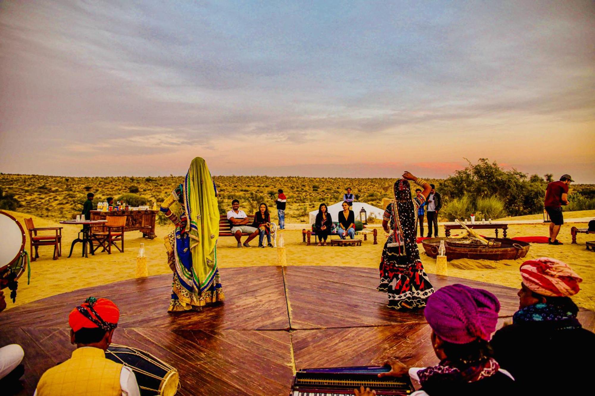 Jaisalmer Sand Dunes Luxury Camp And Resort Exterior foto