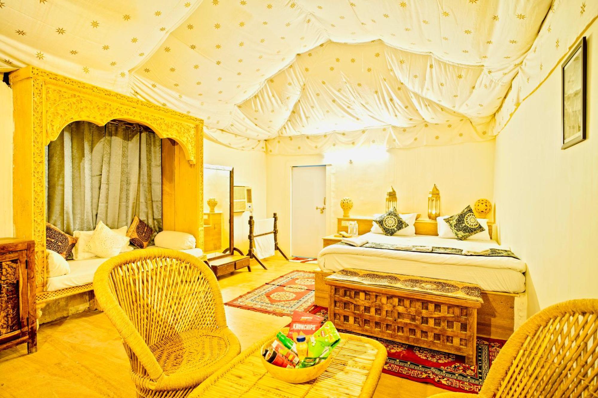 Jaisalmer Sand Dunes Luxury Camp And Resort Exterior foto