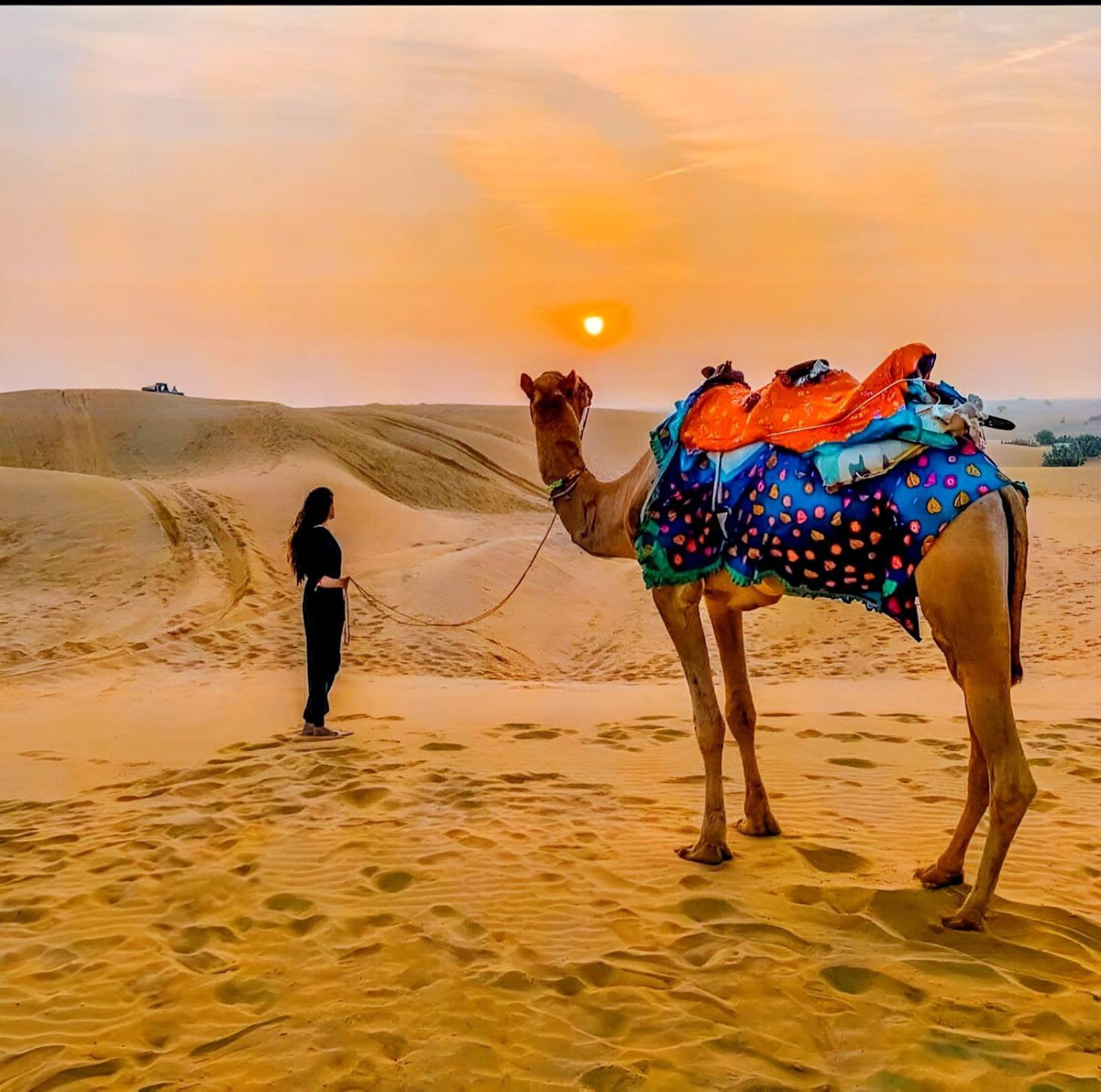 Jaisalmer Sand Dunes Luxury Camp And Resort Exterior foto