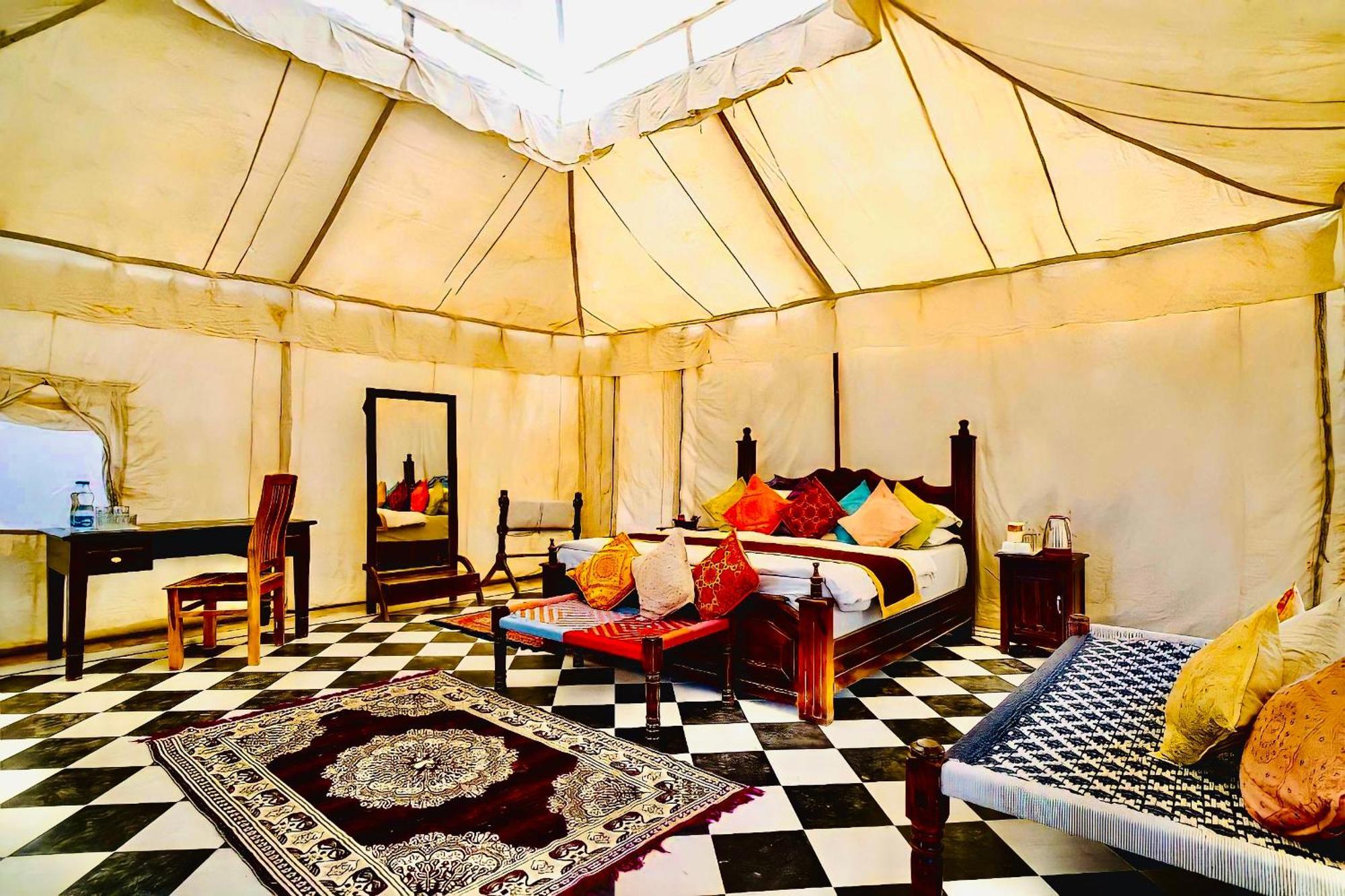 Jaisalmer Sand Dunes Luxury Camp And Resort Exterior foto